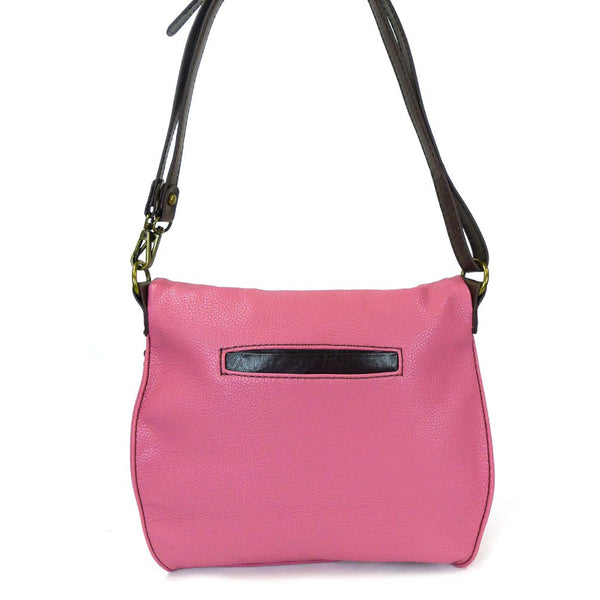 Charming Crossbody Bag Chala PU Leather- (Pink Dog)