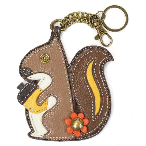 Chala Patch Crossbody Bag+ Coin Purse (Squirrel) - Animal-Bags.com