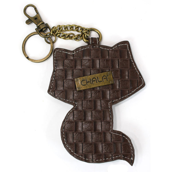 Chala Patch Crossbody Bag + Detachable Key fob Bundle (Raccoon) - Animal-Bags.com