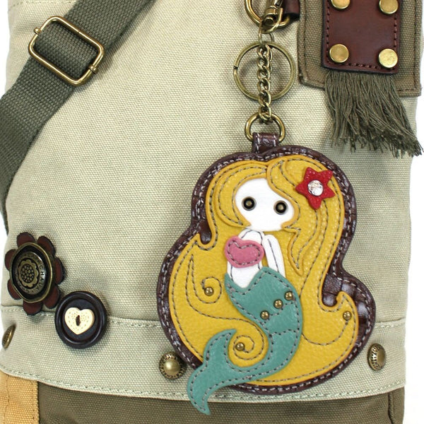 Chala Patch Crossbody Bag - Mermaid - Sand