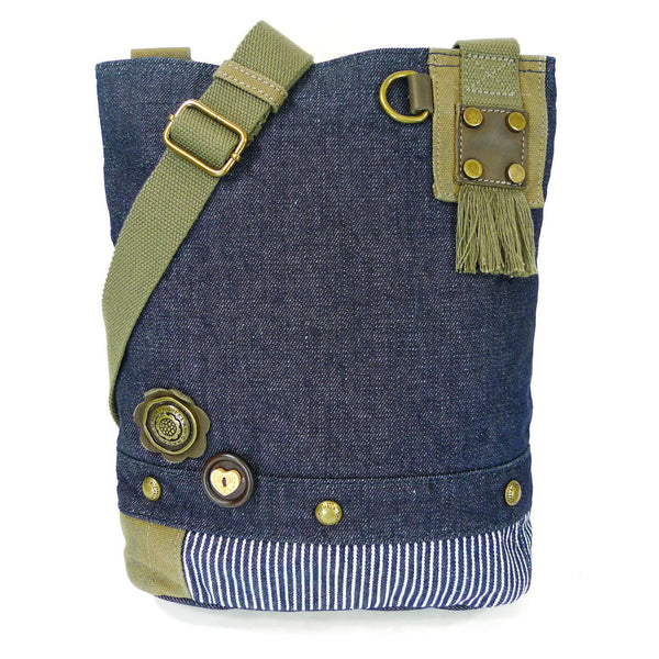 Chala Canvas Crossbody Messenger Bags Only (6 Colors) + Choose Your Own Key Fobs - Animal-Bags.com