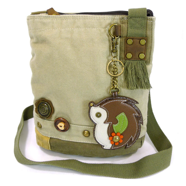 Chala Patch Crossbody Bag + Coin Purse (HedgeHog)-Free Shipping - Animal-Bags.com