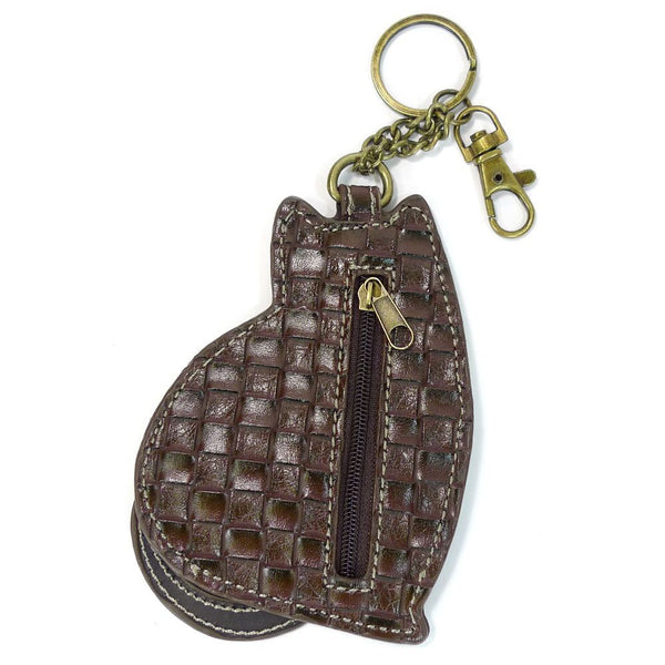 Chala Patch Crossbody Bag+Coin Purse (LaZzy Cat) - Animal-Bags.com