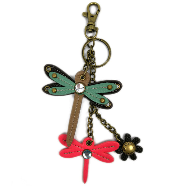Chala Dragonfly Key Chain Purse