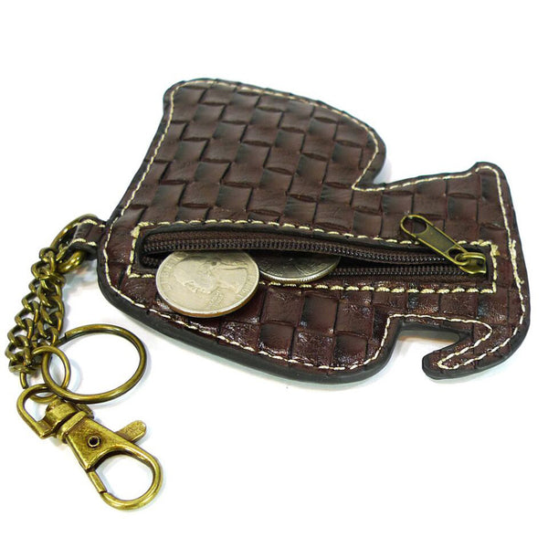 Chala Patch Crossbody Bag with Faux Leather Coin Purse (Weiner hound dog) - Animal-Bags.com