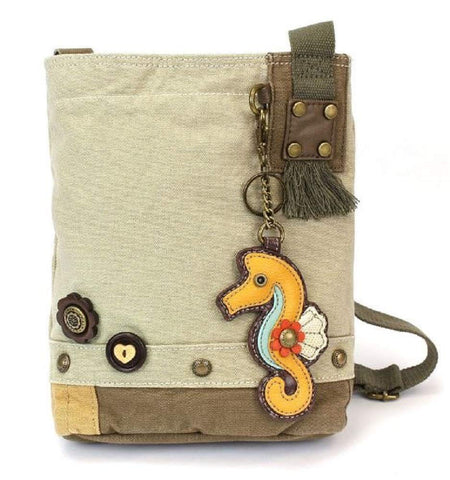 Patch Crossbody Bag-Seahorse (Sand)